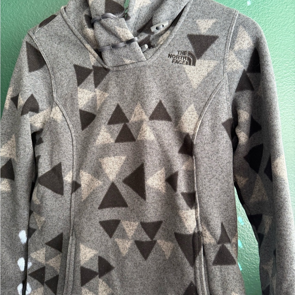 The North Face Charcoal Toggle Fleece Jacket